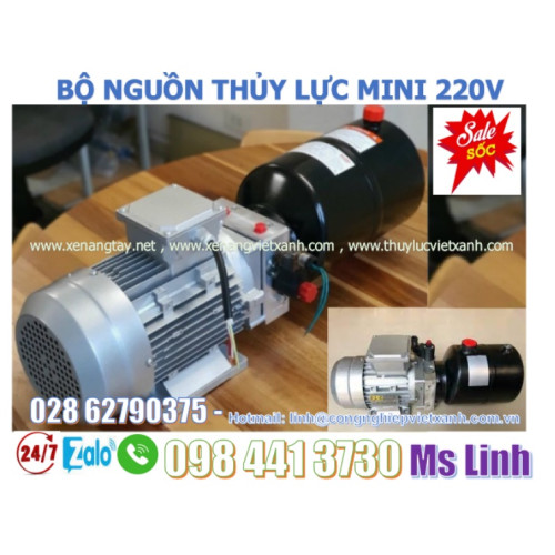 Bộ nguồn thủy lực mini 220v