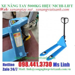 Xe nâng tay 5000kg nhật bản NICHI-LIFT