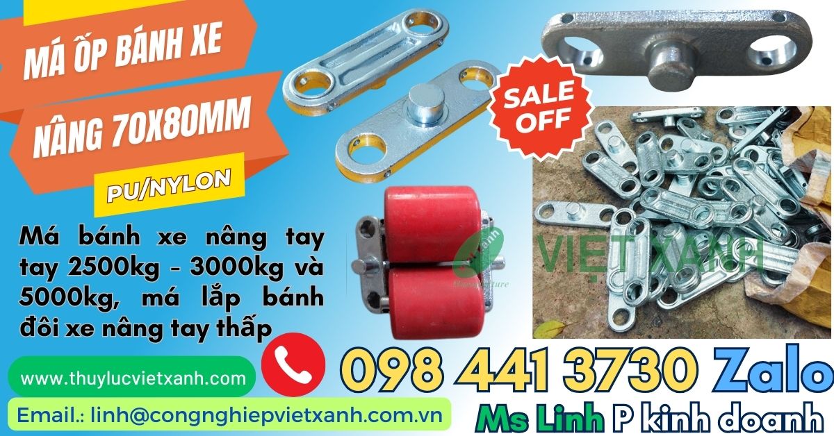 Máy móc công nghiệp:Bơm thủy lực xe nâng tay thấp, phụ tùng xe nâng tay Ma-op-banh-xe-nang-tay-2500kg-3000kg-4000kg-5000kg