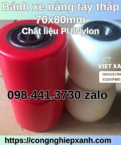 Banh-xe-nang-tay-70x80mm-Nylon-trang-1