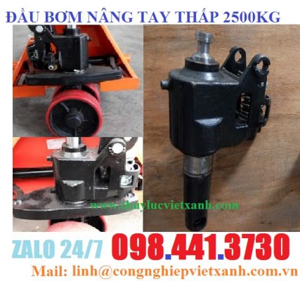 Đầu bơm thủy lực xe nâng tay 2500kg