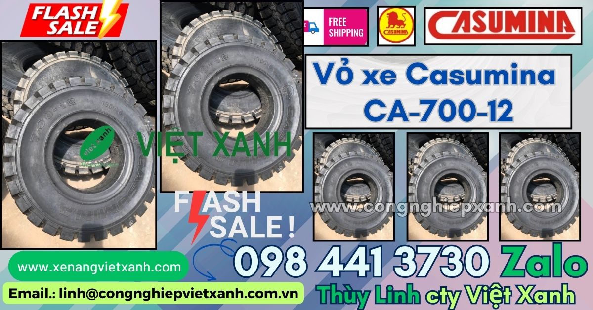 Lốp xe nâng Casumina Việt Nam