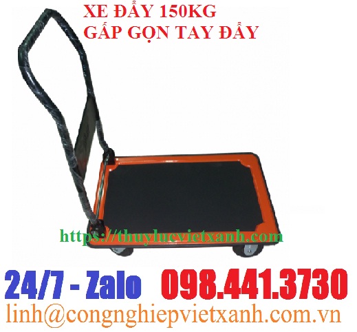 xe đẩy 150kg xếp gọn