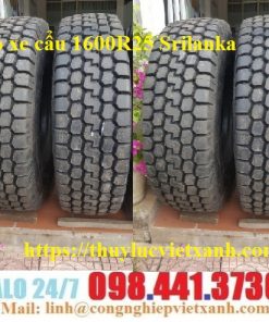 Vỏ xe cẩu 1600R25 Srilanka