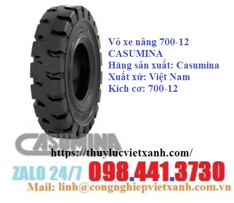 Lốp xe nâng Casumina 700-12