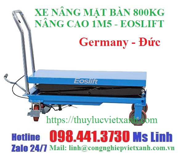 Xe nâng mặt bàn EOSLIFT