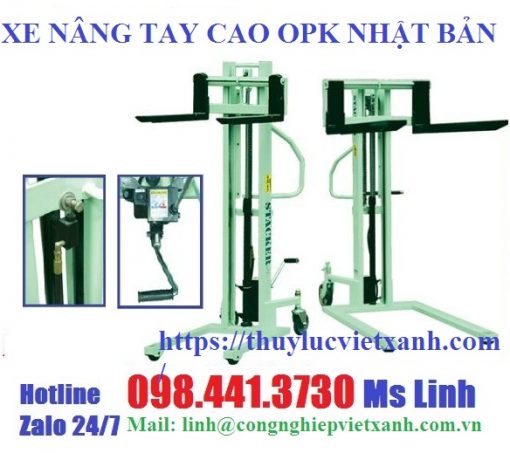 Xe nâng tay cao OPK Nhật Bản