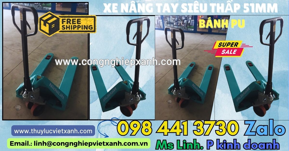 Chất lượng xe nâng tay chính hãng