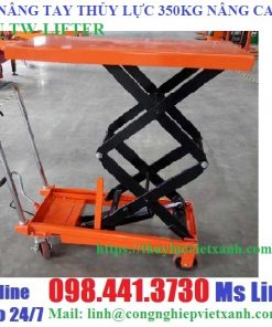 Bàn nâng tay thủy lực 350kg cao 1m5 hiệu TW-LIFTER Đài Loan