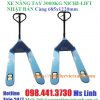 Xe nâng tay 3000kg Nichi-lift Nhật Bản ( 685x1220mm)