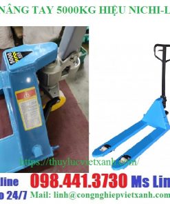 Xe nâng tay 5 tấn hiệu NICHI-LIFT