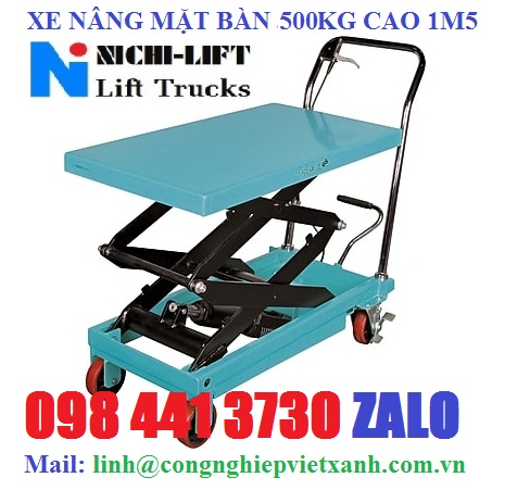 Xe nâng tay mặt bàn