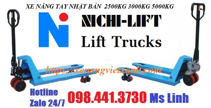 xe nâng tay thấp nhật bản