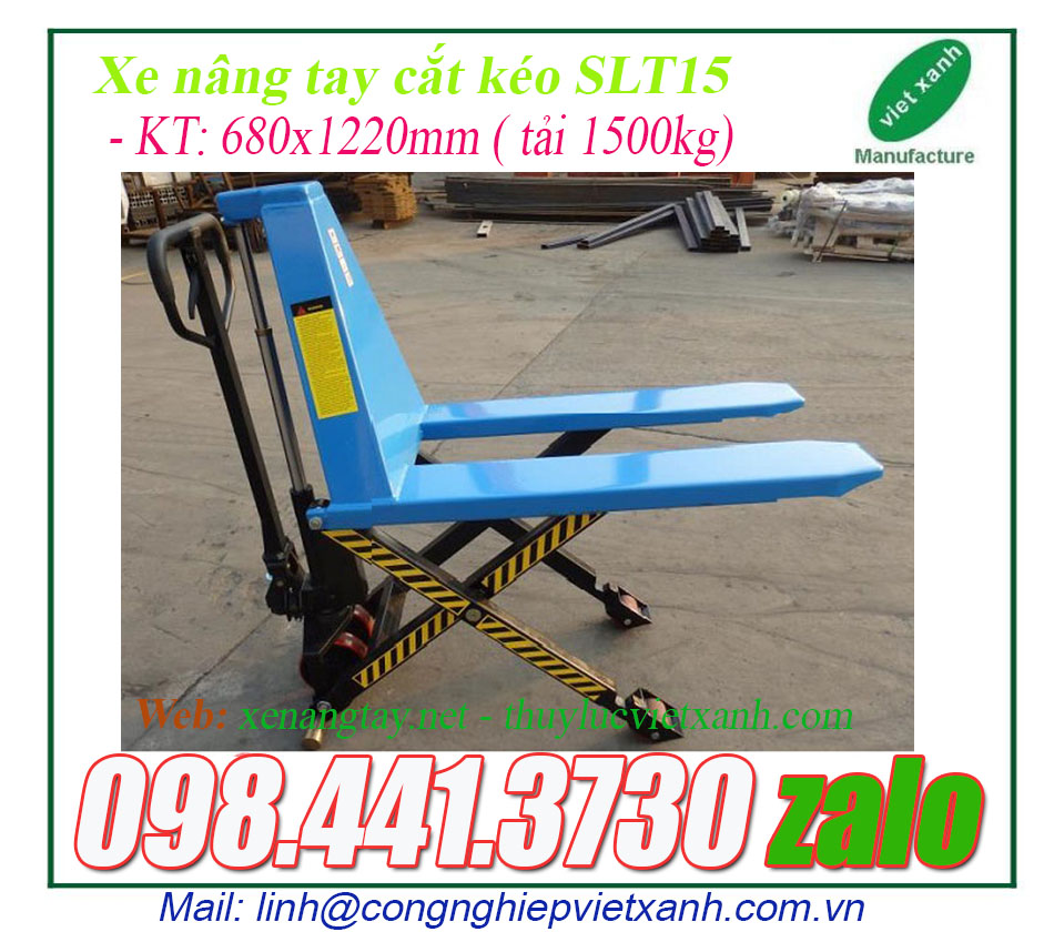 Xe nâng tay cắt kéo 1500kg GAMLIFT