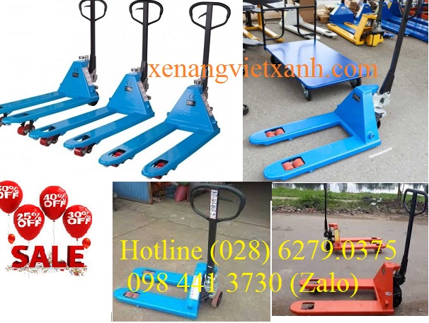 Xe nâng tay siêu ngắn 800mm