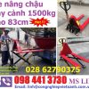 Xe nâng chậu cây cảnh 1500kg cao 83cm