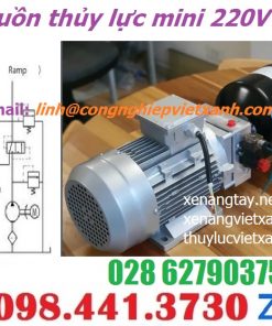 Bộ nguồn thủy lực mini 220v 0.75 kw , 380V 1.5kw 3kw