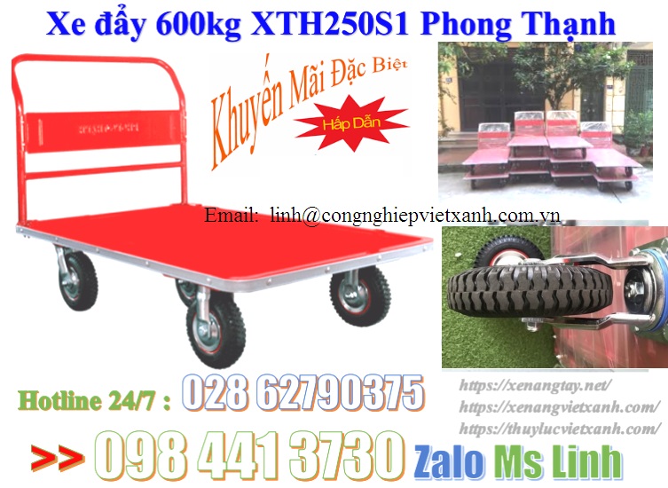 Xe đẩy 600kg XTH250S1 phong thạnh