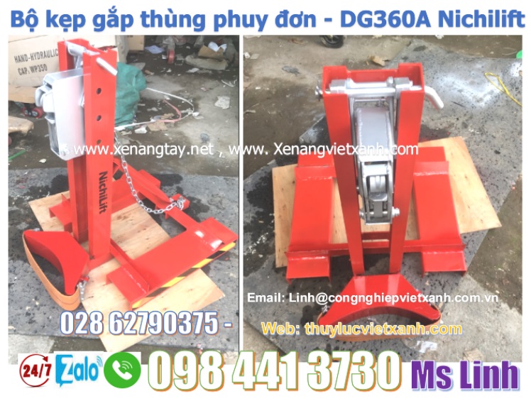 bộ kẹp gấp phuy đơn