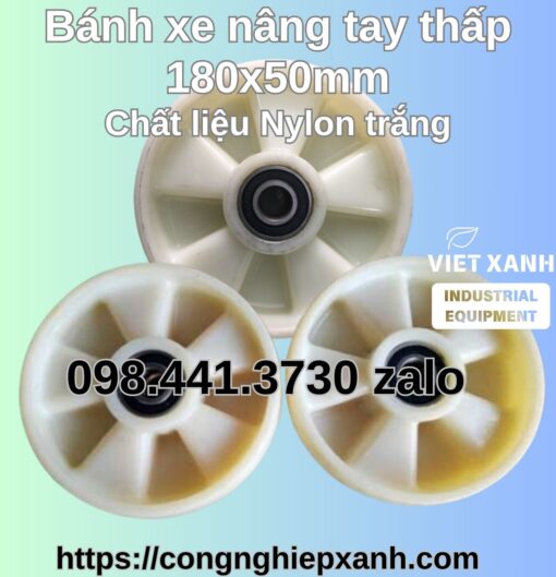 Banh-xe-nang-tay-180x50mm-Nylon-trang