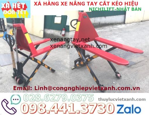 xe nâng tay cắt kéo 1500kg