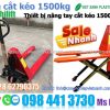 Xe nâng cắt kéo 1500kg