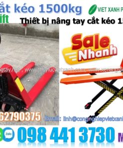 Xe nâng cắt kéo 1500kg