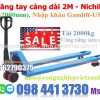 Xe nâng tay càng dài 2m