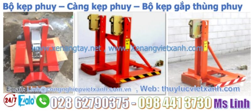 bộ kẹp phuy nhập khẩu khuyến mãi