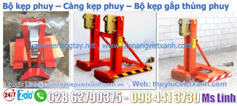 bộ kẹp phuy nhập khẩu khuyến mãi