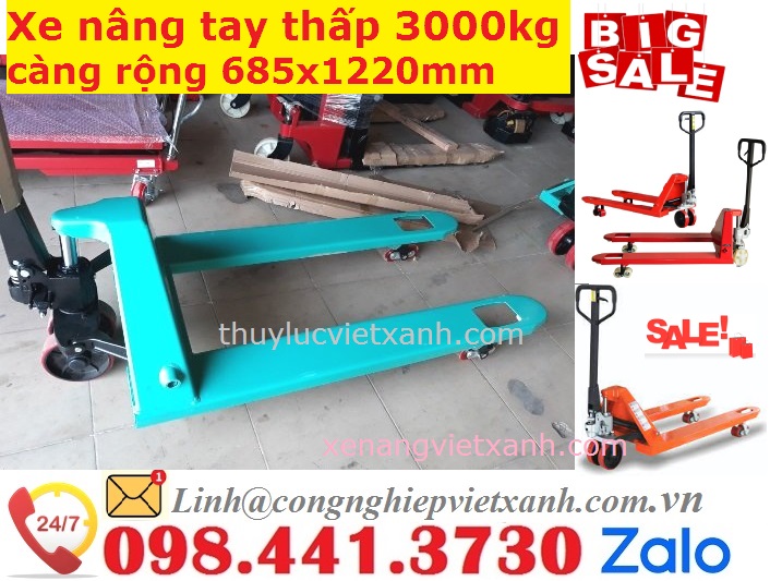 xe nâng tay càng rộng 3 tấn