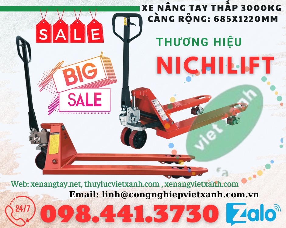 Xe nâng tay 3000kg