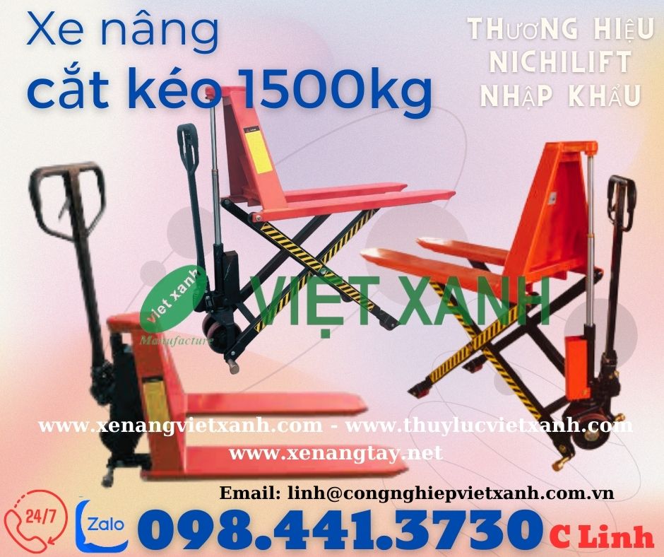 Bảo trì xe nâng tay cắt kéo