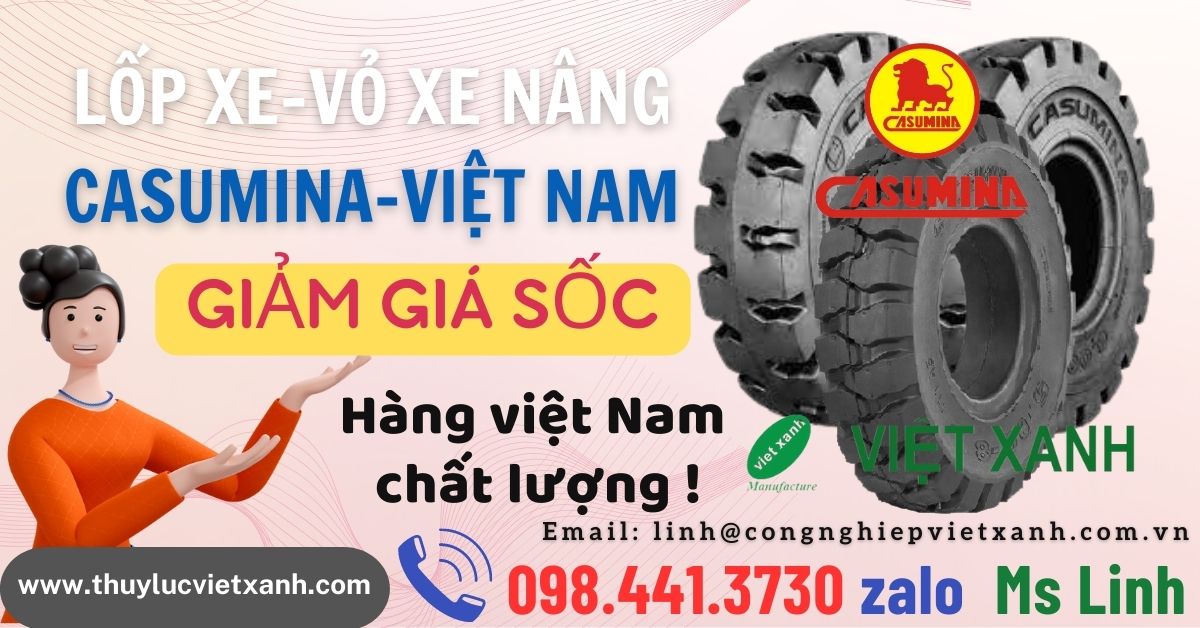 vỏ xe nâng casumina