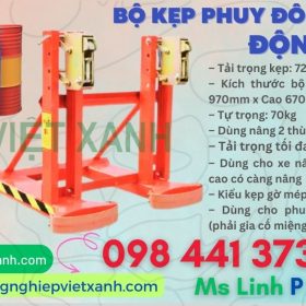 Bộ kẹp phuy đôi xe nâng đông cơ
