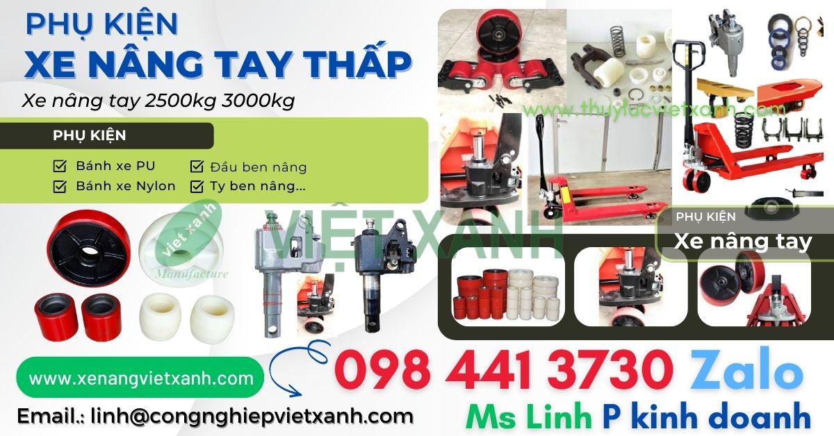 Phụ kiện xe nâng tay thấp 2500kg 3000kg