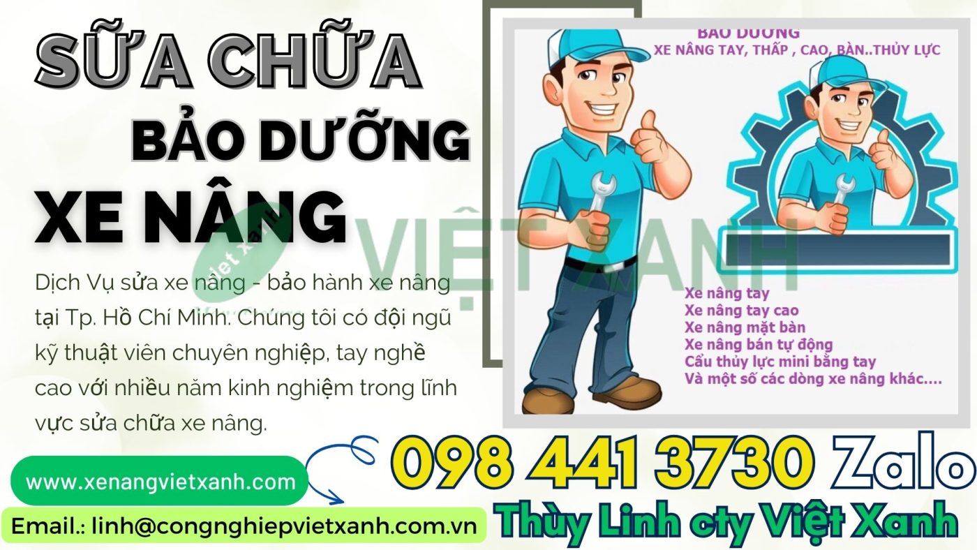 sữa xe nâng tại tphcm