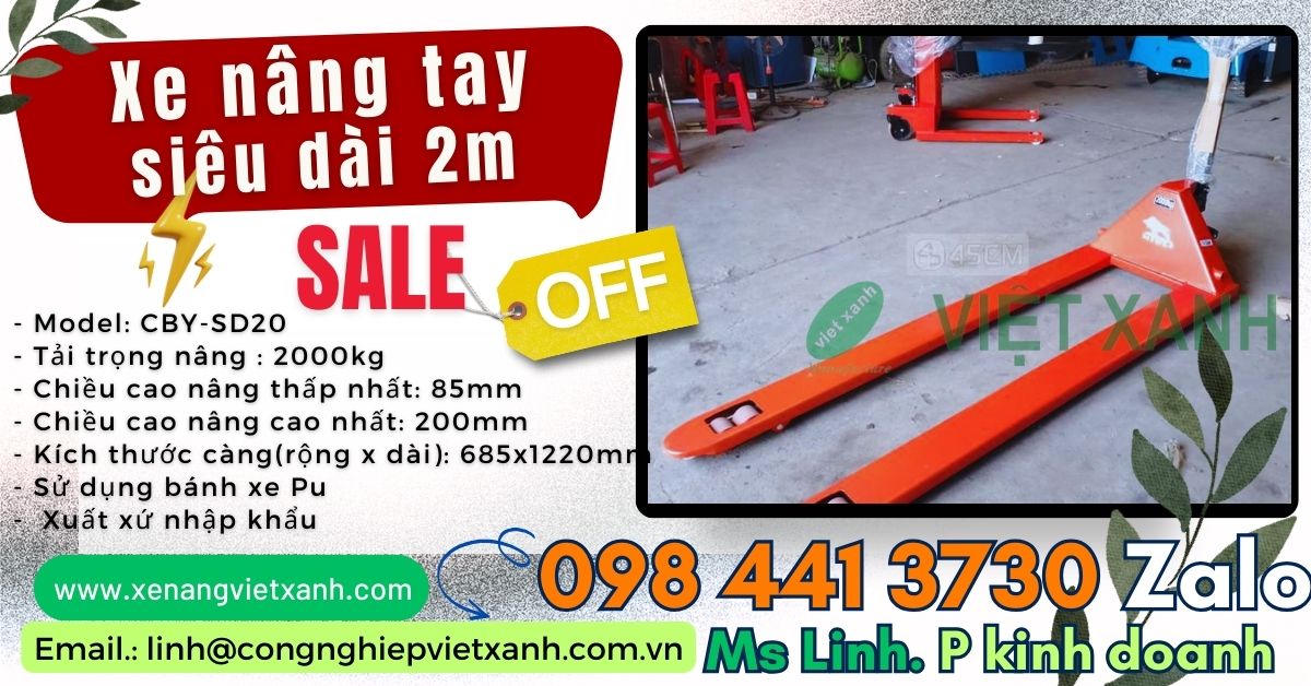 Xe nâng tay cẳng dài