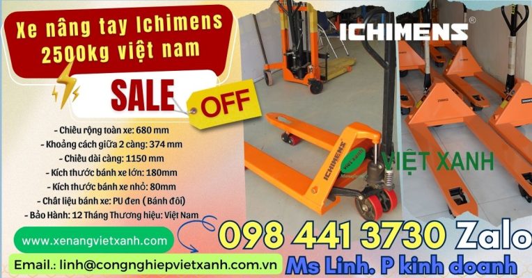 Xe nâng tay Ichimens Việt Nam