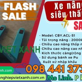 xe nâng pallet siêu thấp 51mm