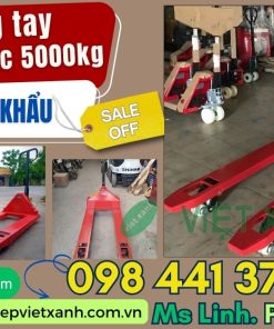 Xe nâng tay thấp thủy lực 5000kg Niuli