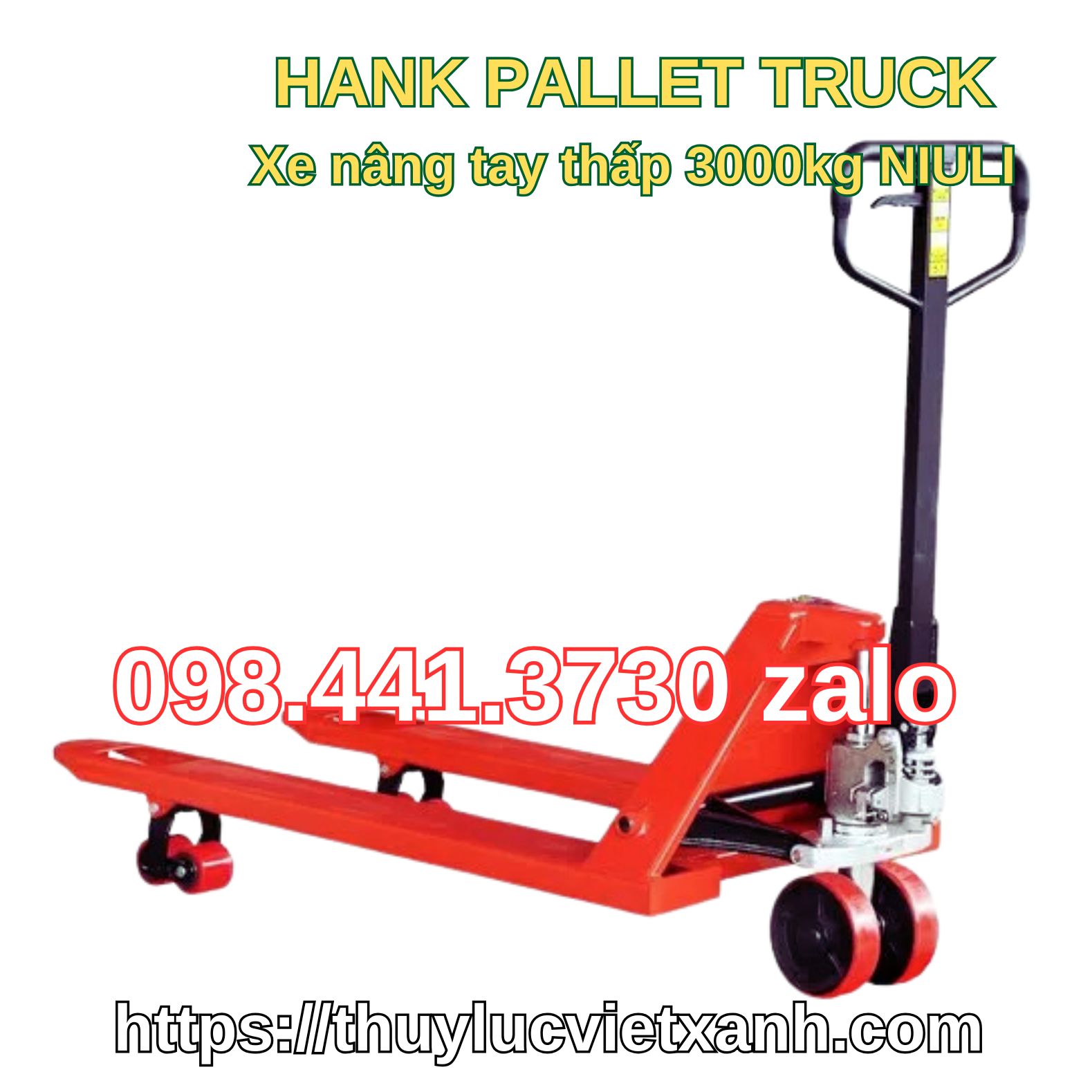 Xe nâng tay thấp 3000kg Niuli